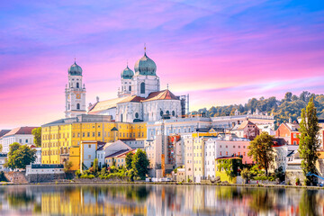 Fototapeta na wymiar Dom, Passau, Bayern, Deutschland 