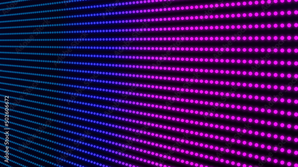 Poster abstract digital texture pattern dots background with glowing neon