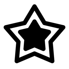 starfruit glyph icon