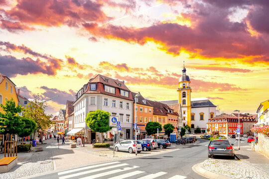 Altstadt, Kitzingen, Bayern, Deutschland 