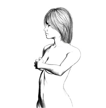 Breast Exam 10 by Hank Grebe, computer graphics