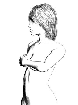 Breast Exam 9 by Hank Grebe, computer graphics