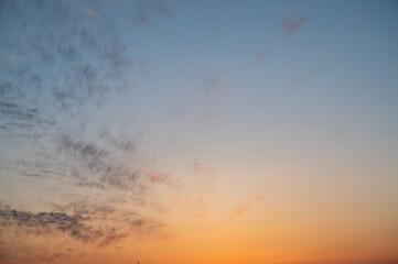 マジックアワーの海