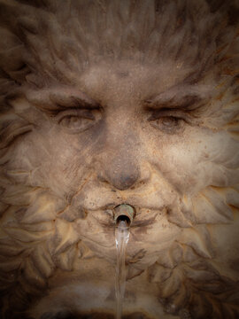Close-up of a fountain, Edmonds, Washington State, USA