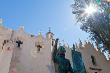 Mexico, Guanajuato, Atotonilco, Sanctuary of Jesus Nazarene exterior