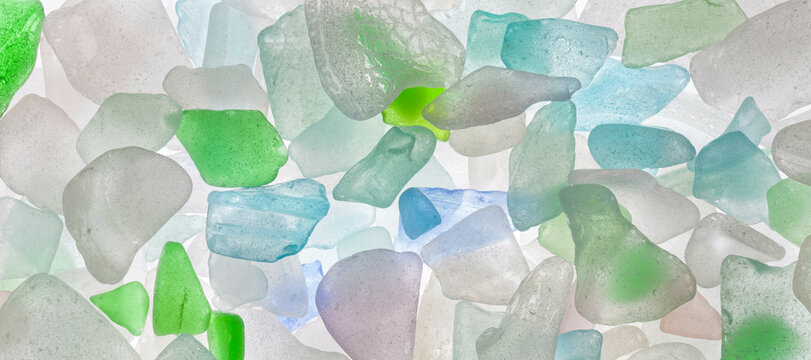 Studio shot of Beach Glass