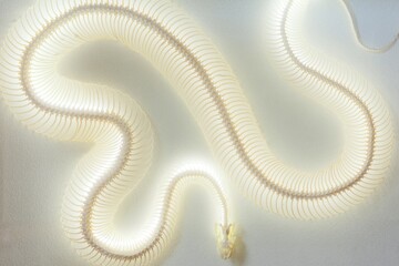 Snake skeleton