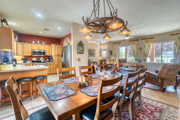 Home dining room