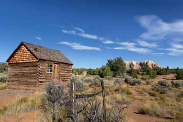 Historic Morrell Line Cabin - Utah, Capitol Reef National Park, Cathedral Valley