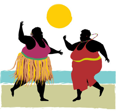 Beach Party, illustration