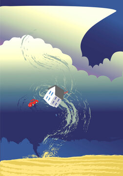 Prairie Tornado, illustration