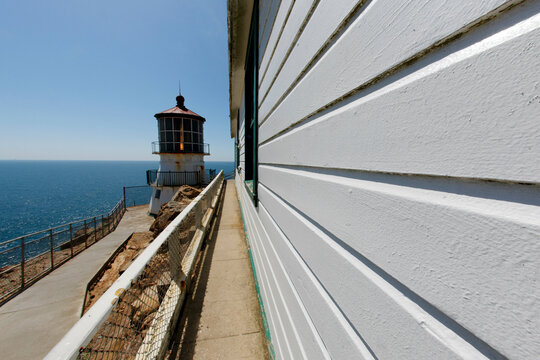 USA, California, Point Reyes National Seashore, View of Lightkeeper's House