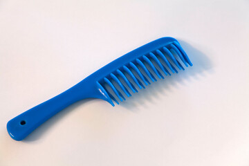 Close-up of a plastic comb