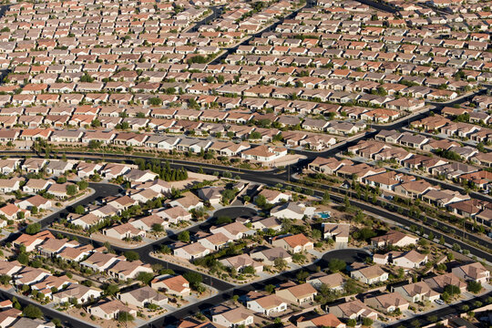 Aerial view of a city, Las Vegas, Clark County, Nevada, USA