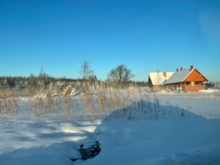 Winter cottage