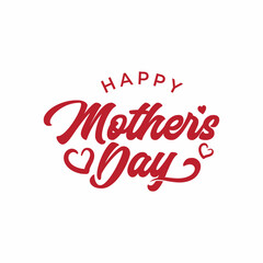 Happy Mother's Day Calligraphy Background