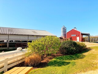 Wrights Dairy Farm and Bakery, North Smithfield, RI Rhode Island, USA, Traditional American Farm,...