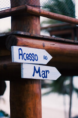 acesso ao mar