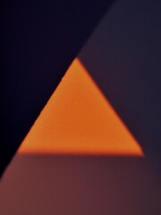 Orange triangal and color texture