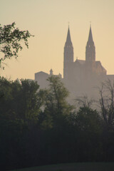 church in the morning