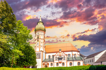 Kloster Andechs, Bayern, Deutschland 