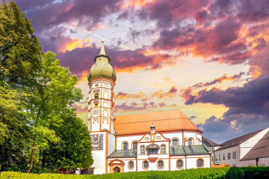 Kloster Andechs, Bayern, Deutschland 