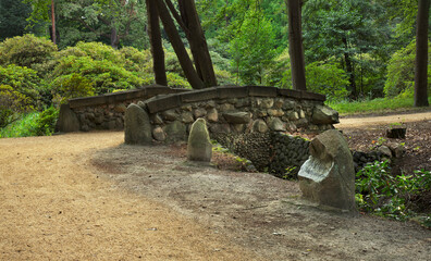 Park Kromlau near Gablenz. Germany