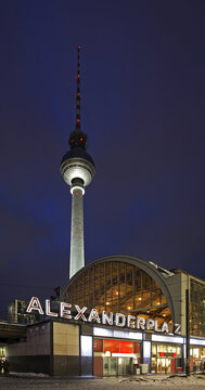 Alexanderplatz Station In Berlin. Germany