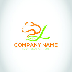 Food chef logo template