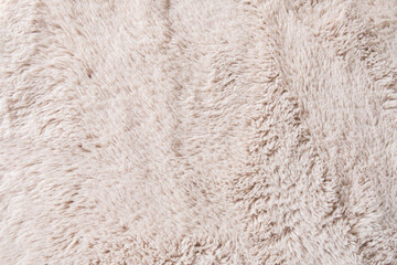 Texture of beige carpet. Soft carpet