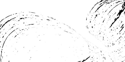 Strokes in different directions of black paint on a white background. Graffiti element. Design template for the design of banners, posters, booklets, covers, magazines. EPS 10