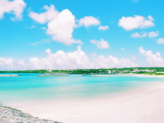与論島の美しい海