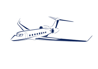 Executive long range business jet G650 flying