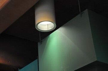 spotlight on the wall