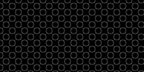 Black and white seamless pattern