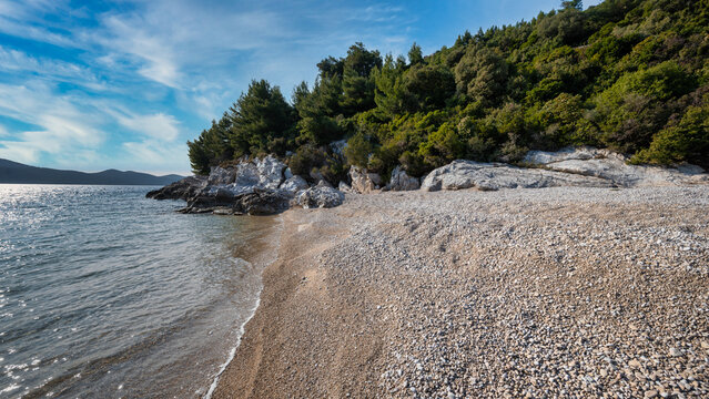Plaža Veliki žal in Croatia