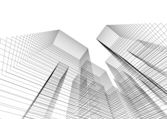 Fototapeta premium abstract architectural background