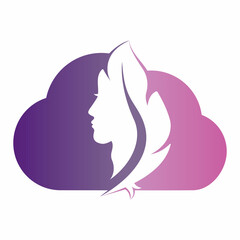 Soft Beauty Logo Template Design Vector. Spa and Salon logo template.