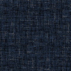 Seamless detailed woven linen fabric texture background