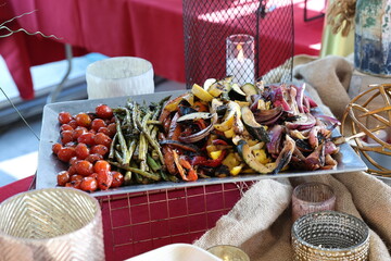 grilled vegetables