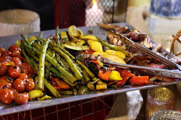 grilled vegetables