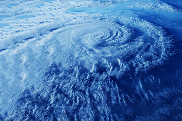 Hurricane from space. Elements of this image furnished by NASA