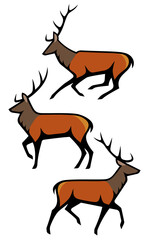 Stylized Animals - Red Deer