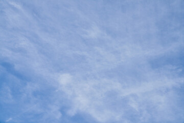 Obraz premium Beatiful blue sky with clouds on a sunny day