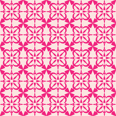 Fototapeta premium Pink pattern