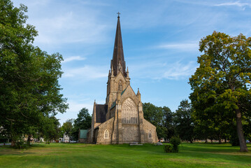 Fototapeta na wymiar Fredericton Christ Church Cathedral (Fredericton, New Brunswick, Canada)