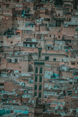view of the Old Medina Fez city