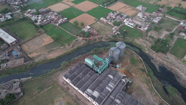 Gorgeous Aerial Views of Kala Shah Kako, Ravi Ryan and SA Gardens Housing Society Punjab Pakistan