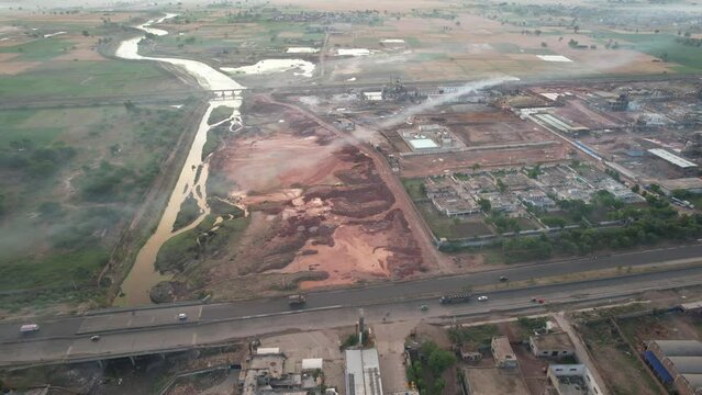 Gorgeous Aerial Views of Kala Shah Kako, Ravi Ryan and SA Gardens Housing Society Punjab Pakistan