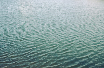 Obraz premium blue water background waves